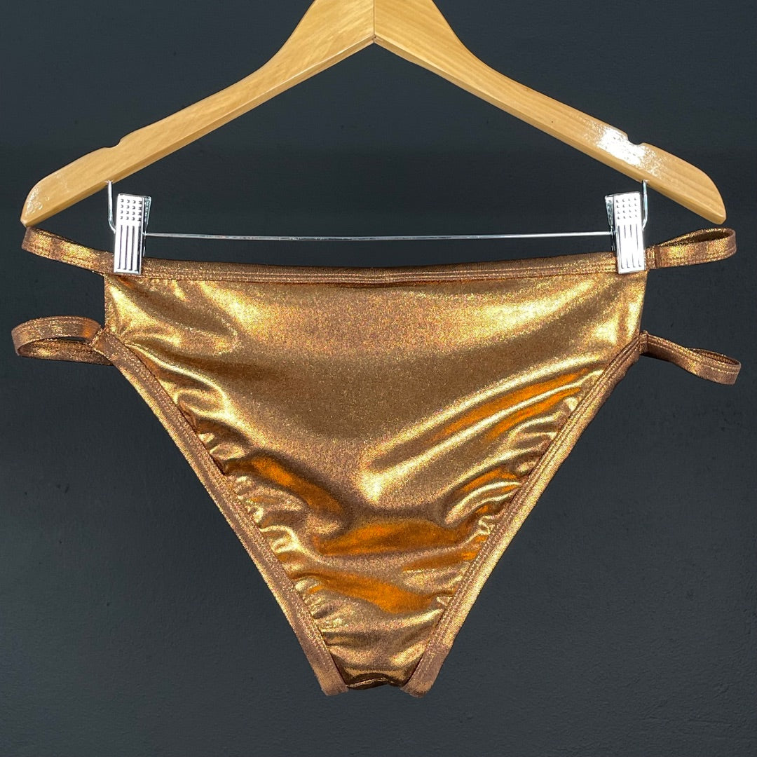 SIN MARCA  Bombacha  Dorado  Talle XL