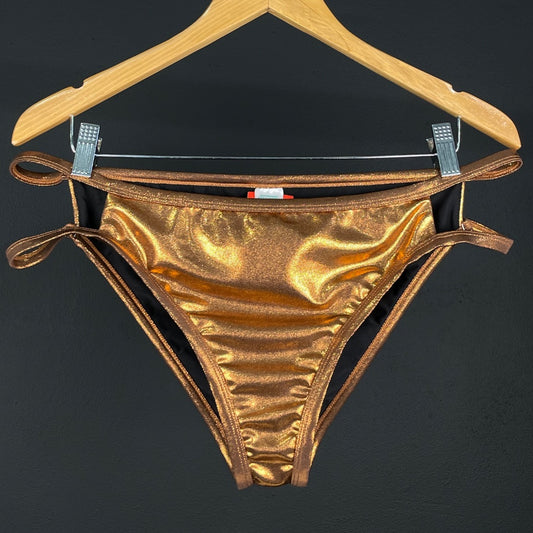SIN MARCA  Bombacha  Dorado  Talle XL