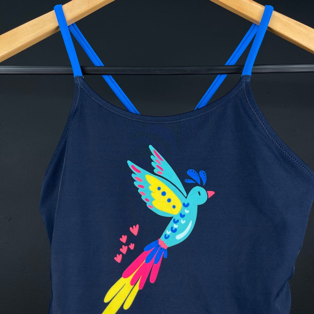 SIN MARCA Malla De Baño Azul Talle 12