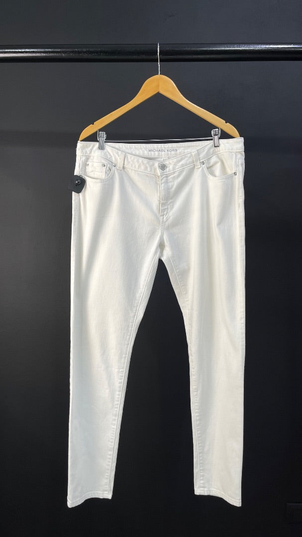MICHAEL KORS Pantalon Blanco Talle 12