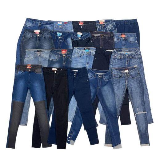 Bolson/Fardo (42 Jeans Azules)  (Talles entre XS y S)