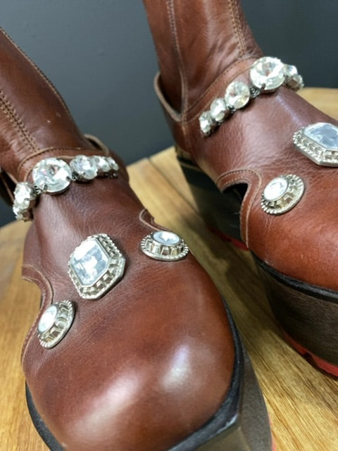 Bota Corta JAZMIN CHEBAR Marron Talle 36
