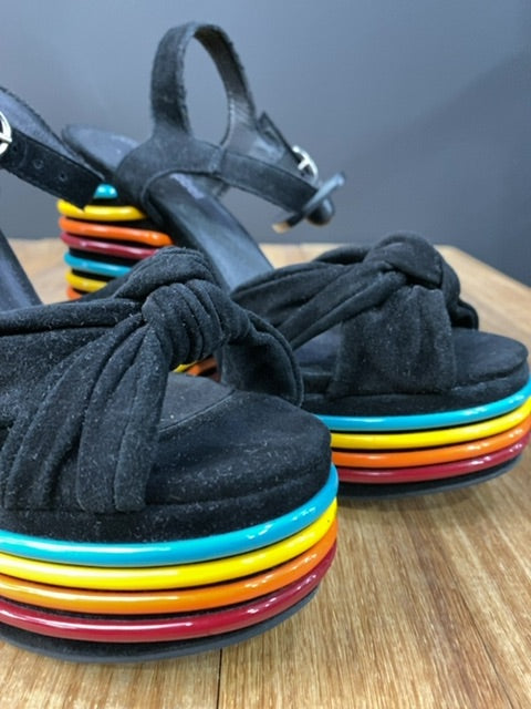 Sandalias  JEFFREY CAMPBELL  Negro Talle 37