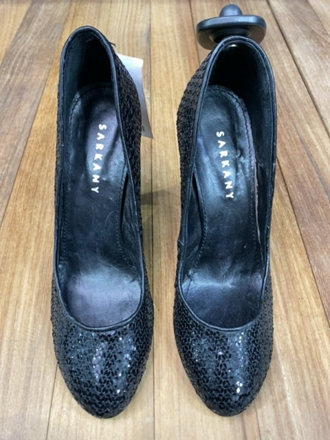 Taco Medio  SARKANY  Negro Talle 37