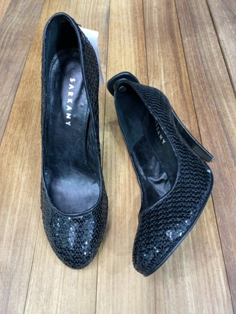 SARKANY  Taco Medio  Negro  Talle 37