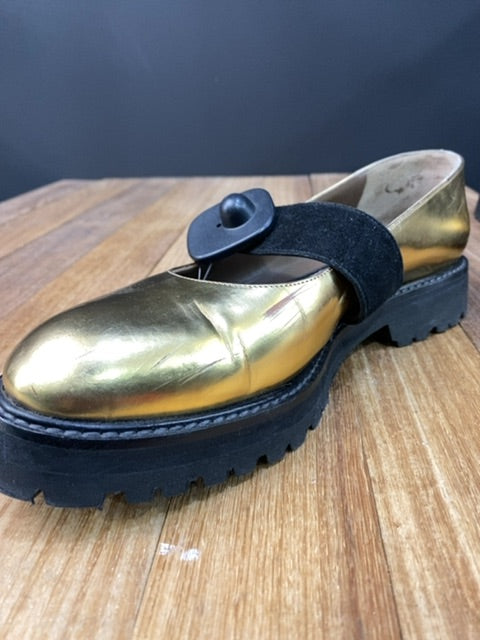 Zapatos  MARNI  Dorado Talle 40