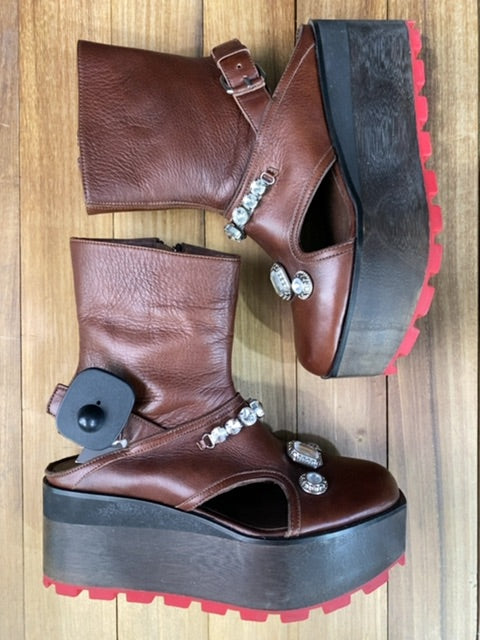 Bota Corta JAZMIN CHEBAR Marron Talle 36