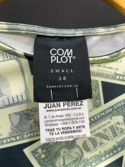 Remera Manga Larga  COMPLOT  Varios  Estampado Talle 38