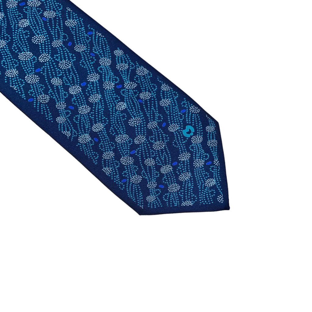 Corbata Sin Marca Azul