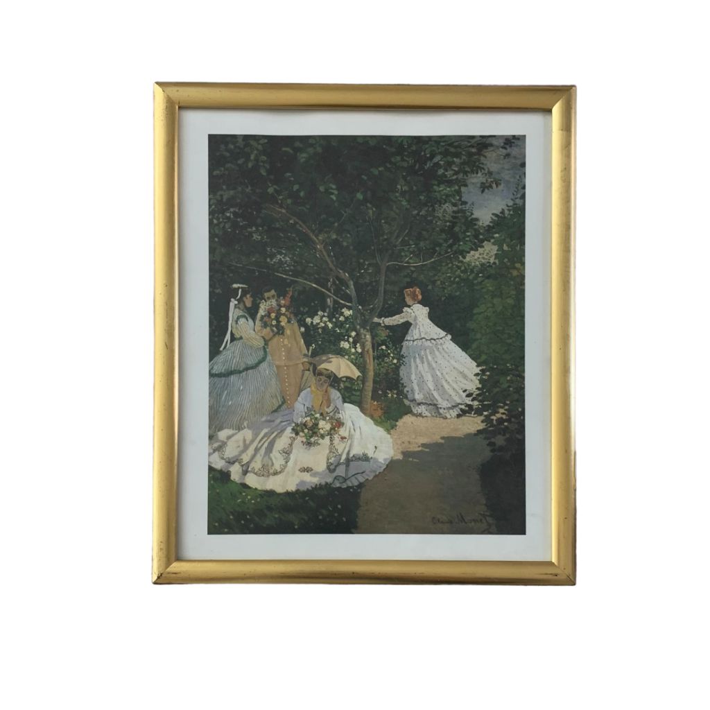 Arte Con Vidrio Monet Multicolor Medida 30cm X 25cm