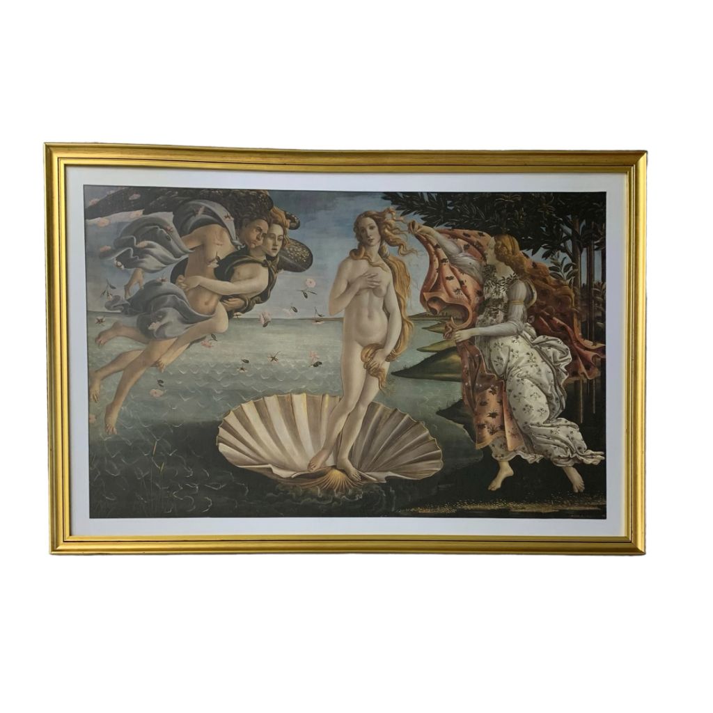 Arte Con Vidrio Boticcelli Multicolor Medida 110cm X 74cm