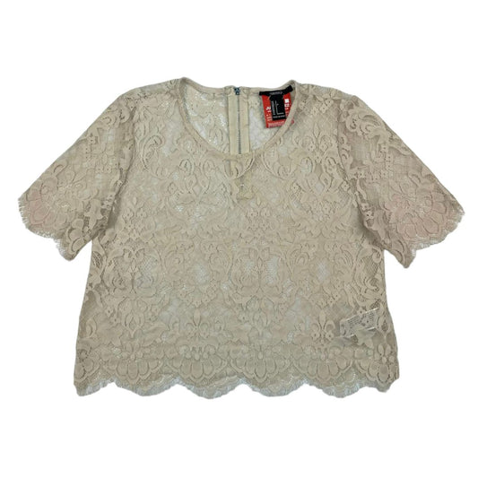 Blusa Manga Corta  FOREVER  Color Beige Talle S