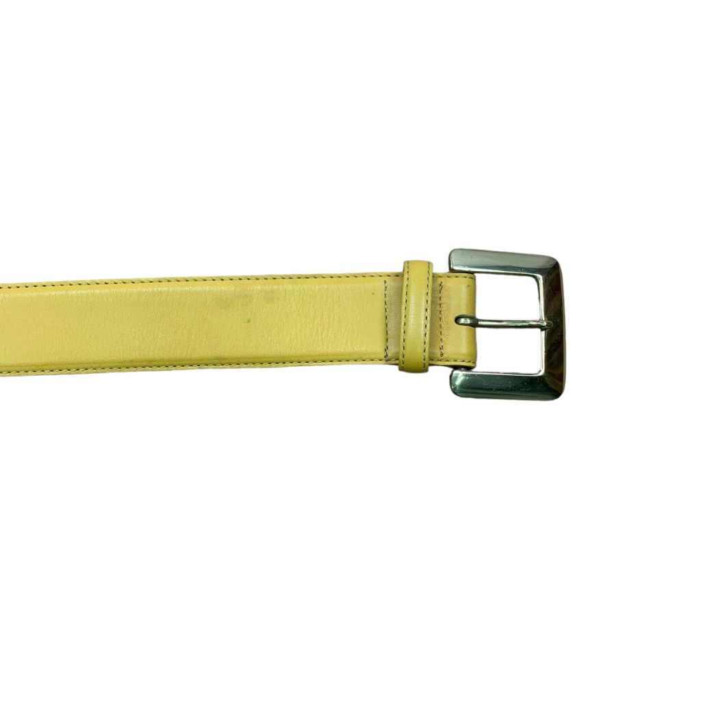 Cinturon Kenzo Amarillo Medida 76Cm