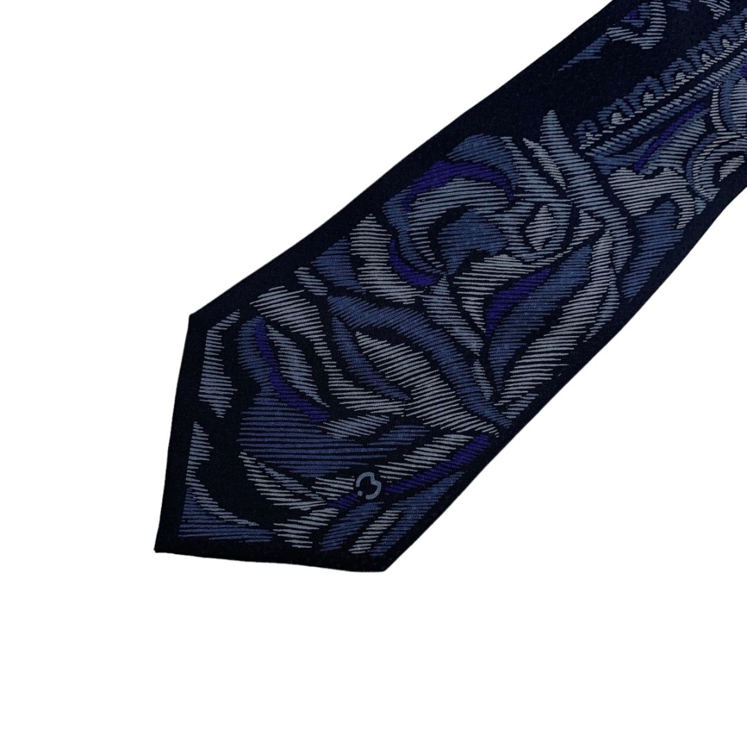 Corbata  Mila Schon  Azul Talle Unico