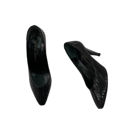 Zapato Taco Alto  CHARLES JOURDAN  Color Negro 38